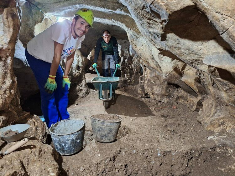 Зъб от пещерен лъв е най-впечатляващата находка при разкопките в пещерата "Чая"