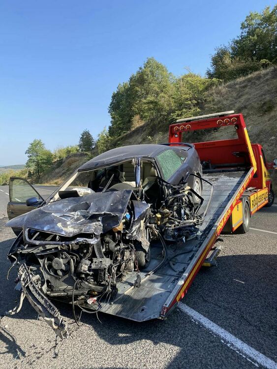 Тежка катастрофа тази сутрин при КПП Чилик,един загина на място,петима са пострадали