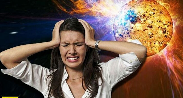 Удря ни мощна магнитна буря от клас G1