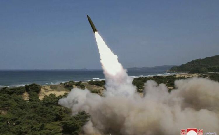 Изстрелване на тактическа балистична ракета в Северна Корея през май