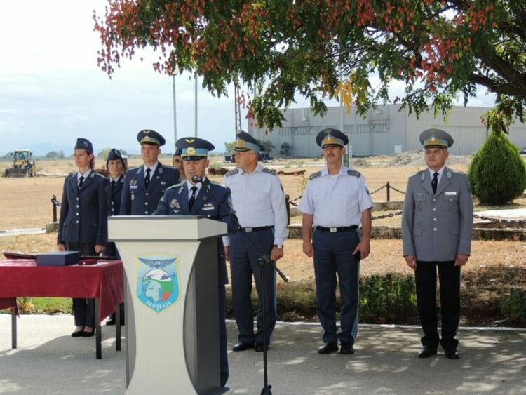 Хасковлия е новият командир на авиобаза „Крумово“