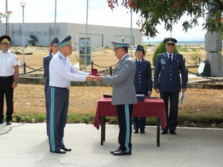 Хасковлия е новият командир на авиобаза „Крумово“