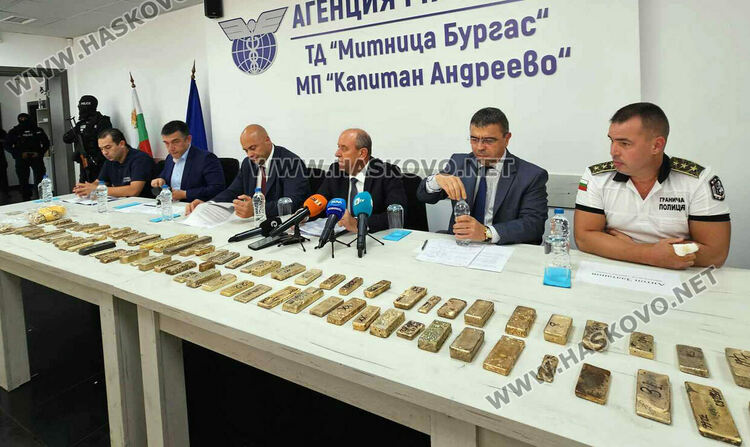 47-годишен от Стара Загора е задържаният за рекордното контрабандно злато