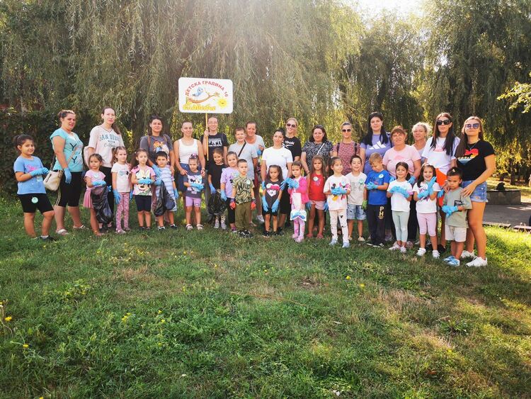 ДГ „Славейче“ се включи в инициативата „Да изчистим България заедно“