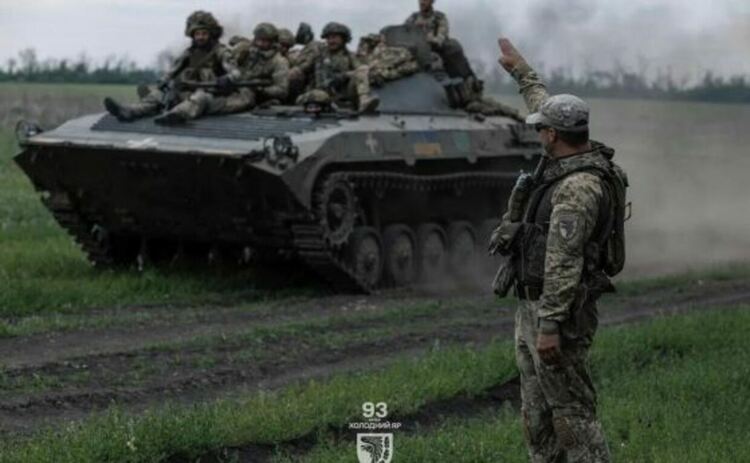 Украински бойци.