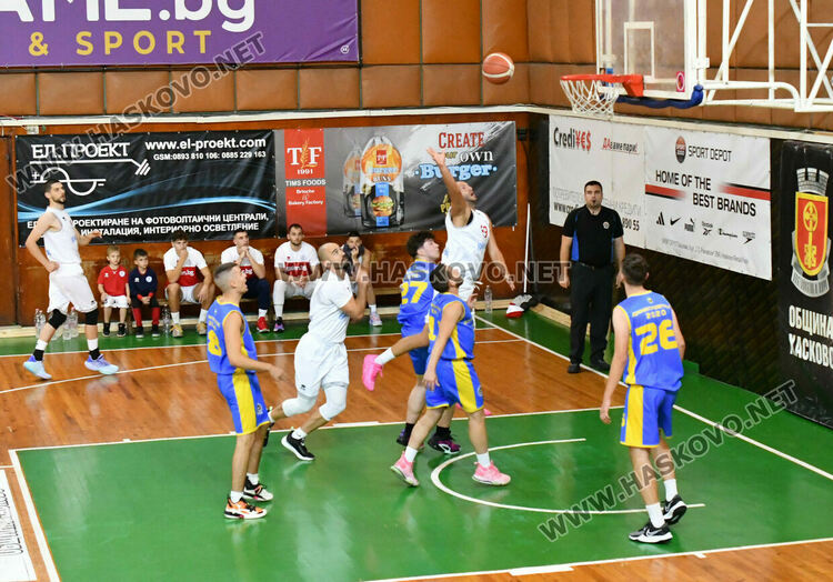 Новите в БК „Хасково“ се разиграха и победиха „Димитровград 2020“ в контрола 