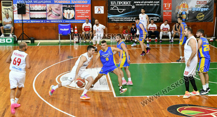 Новите в БК „Хасково“ се разиграха и победиха „Димитровград 2020“ в контрола 