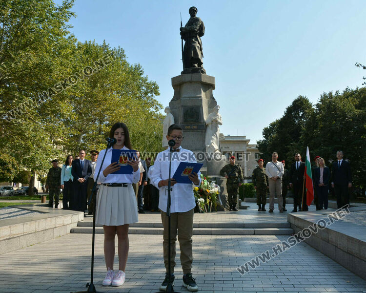 Хасково отпразнува 116 години от Деня на независимостта 