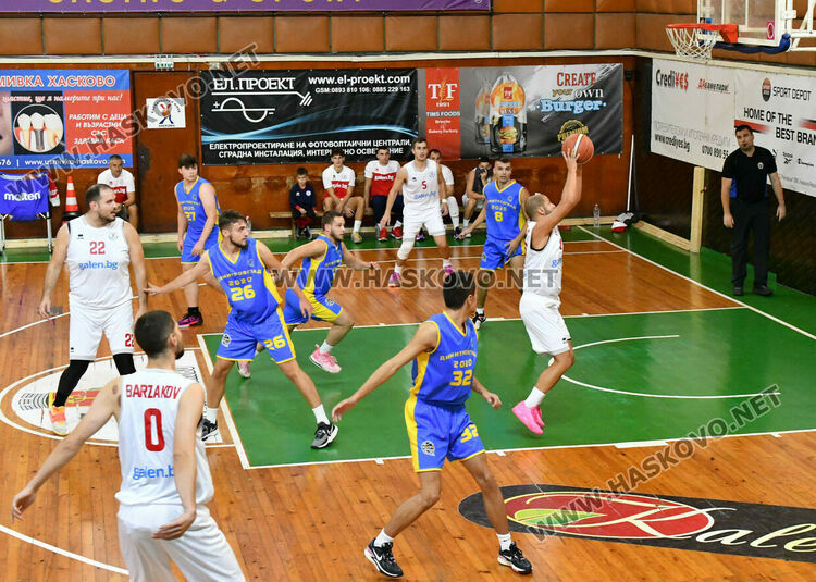 Новите в БК „Хасково“ се разиграха и победиха „Димитровград 2020“ в контрола 