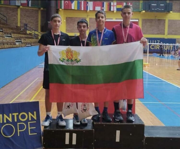 Бадминтонисти от Хасково с отличия от турнир в Загреб