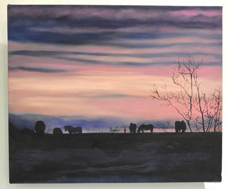  Тия Толева представи изложбата си „Исландия - над и отвъд“