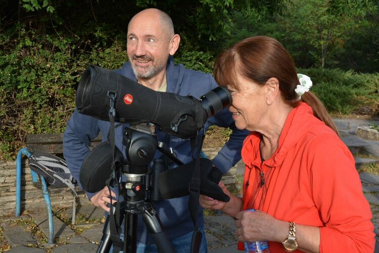 Наблюдение на птици в хасковския парк „Кенана“