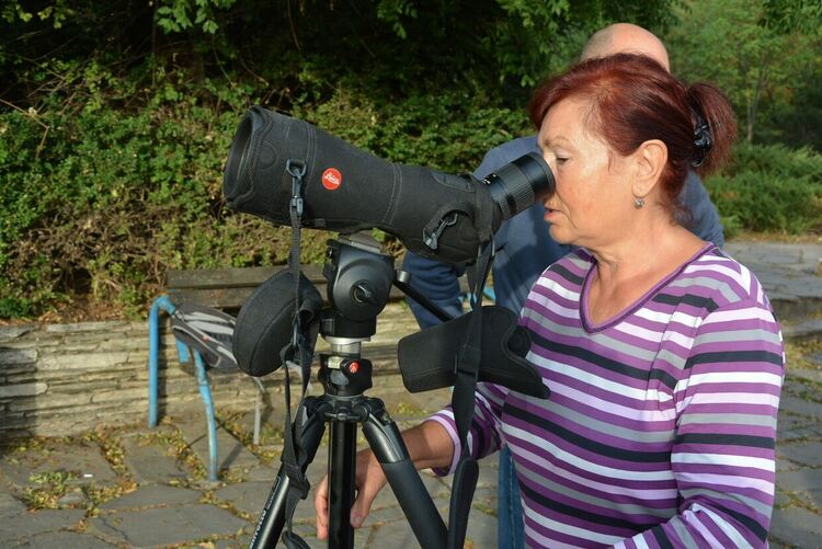 Наблюдение на птици в хасковския парк „Кенана“