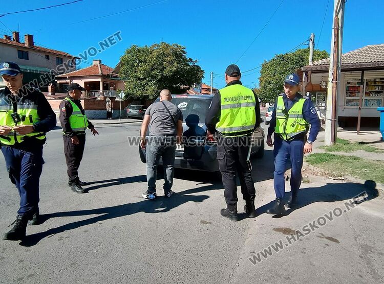 Полицейска акция срещу изборната търговия се проведе в 3 хасковски общини 