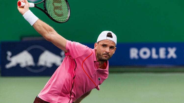 Григор Димитров завърши мача си в Шанхай с победа