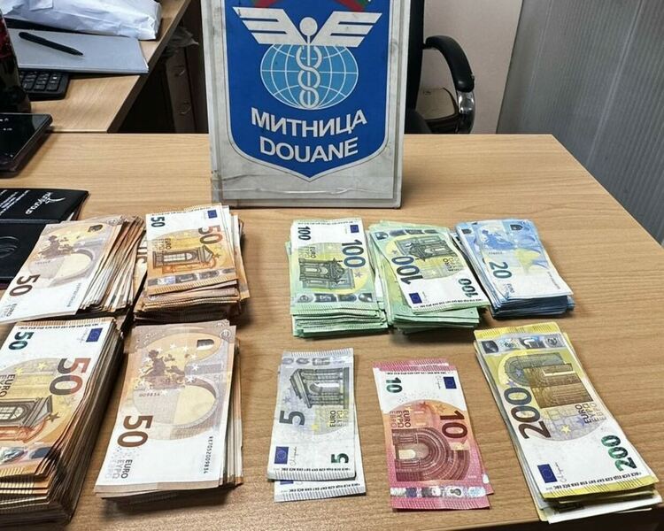 Откриха валута за близо 300 000 лева в тир и в сутиена и чантата на пътнички в бус