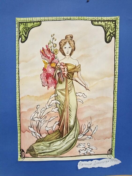 Ученици от „Рекламна графика“ в ПГТ отбелязват Международния ден на художника