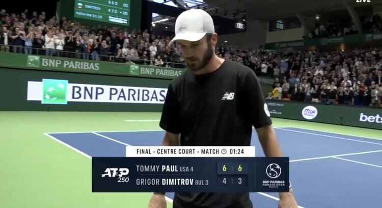 Григор Димитров загуби финала от Томи Пол