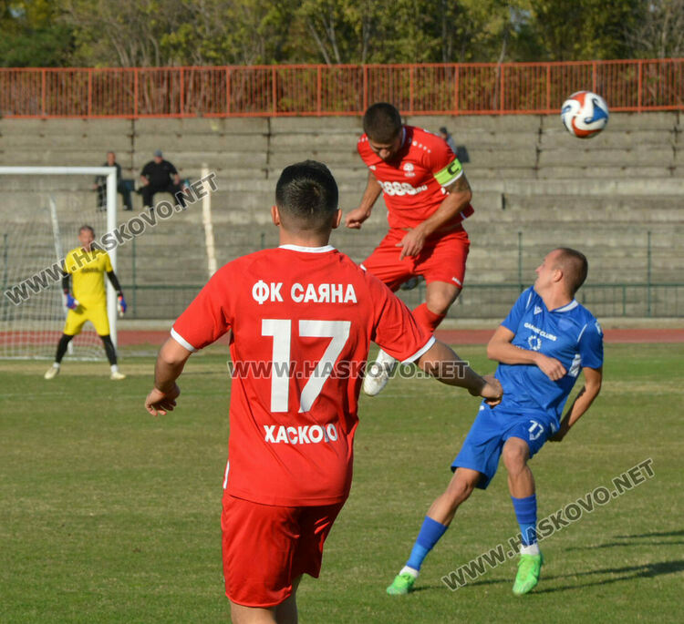 „Спартак“ срази „Саяна“ в Хасково