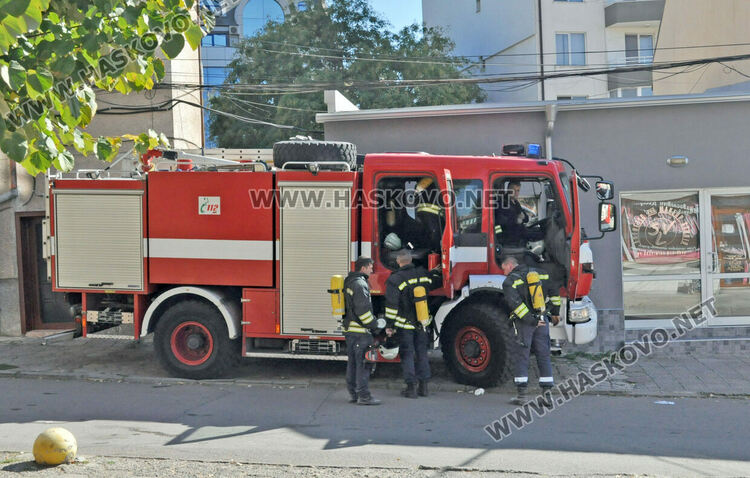 Пламна апартамент в центъра на Хасково