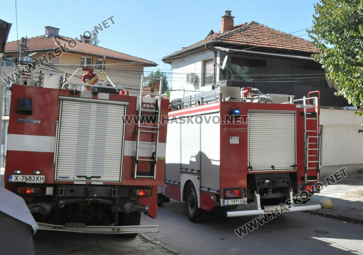 Пламна апартамент в центъра на Хасково