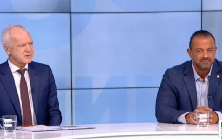 Председателят на АИКБ Васил Велев и председателят на Българската асоциация на заведенията Ричард Алибегов кръстосаха шпаги за ниската ставка ДДС.