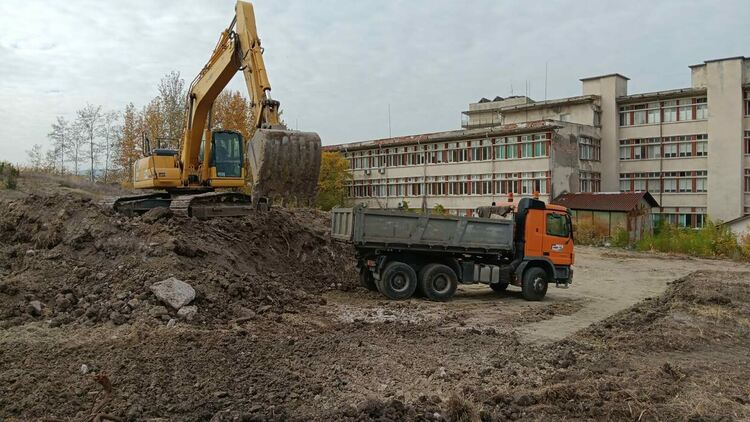 Стартира изграждането на хеликоптерна площадка в МБАЛ "Д-р Атанас Дафовски“АД