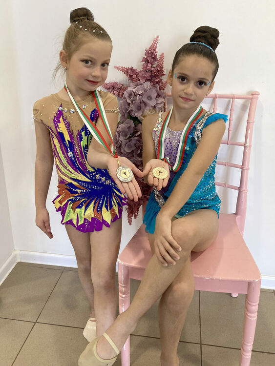 Гимнастичките на „Калия“ с призови места на международен турнир и „Приз Виолета Георгиева“