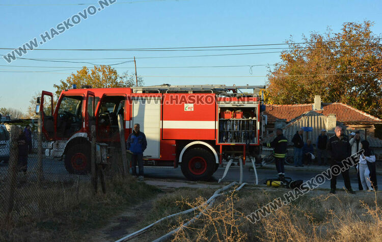 Къща изгоря в хасковския квартал „Хисаря“