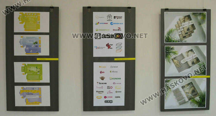 Ученици от „Рекламна графика и дизайн“ представиха изложба за 60 г. ПГТ