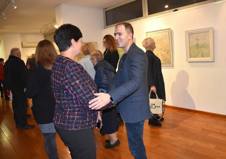 Откриха изложба на д-р Димитър Стефанов в Културния център на Харманли