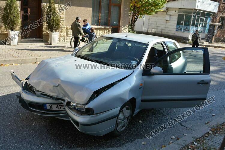 Катастрофа между 3 коли стана в Хасково 