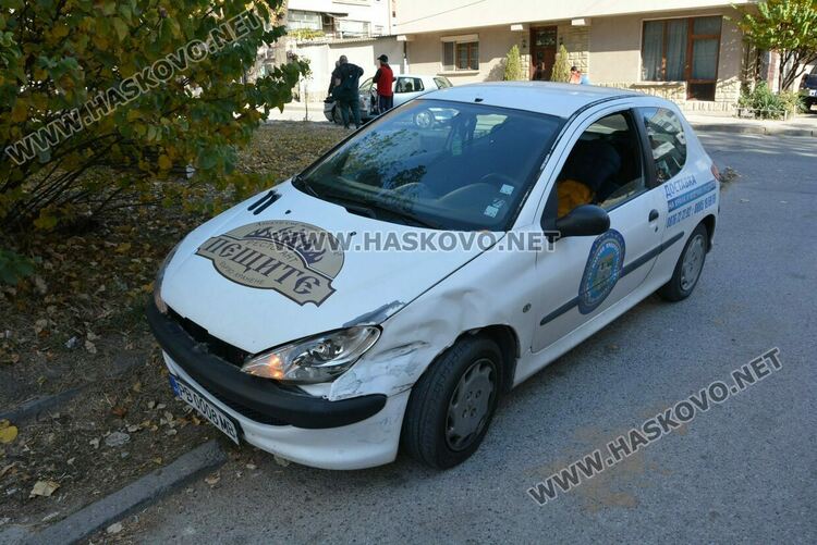 Катастрофа между 3 коли стана в Хасково 