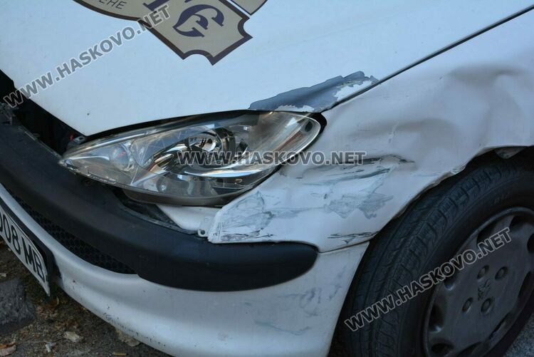 Катастрофа между 3 коли стана в Хасково 