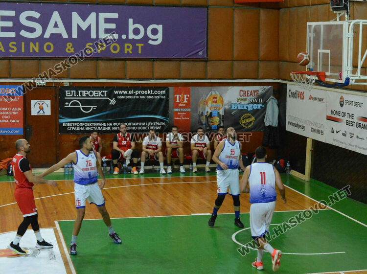 Баскетболният „Хасково“ с пети пореден успех