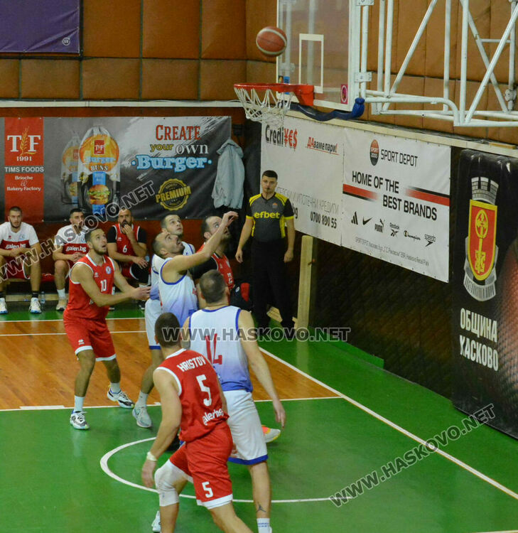 Баскетболният „Хасково“ с пети пореден успех