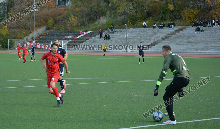 ФК „Хасково“ с пореден успех, Павел Кочев с хеттрик