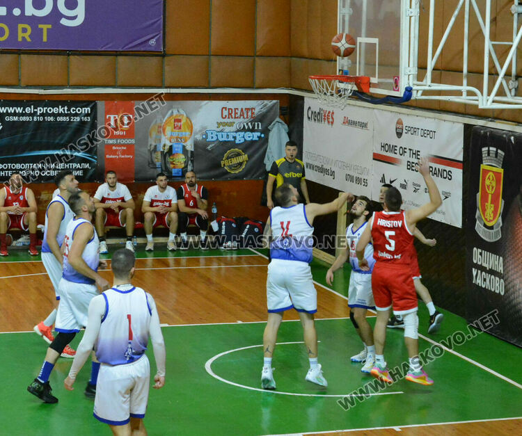Баскетболният „Хасково“ с пети пореден успех