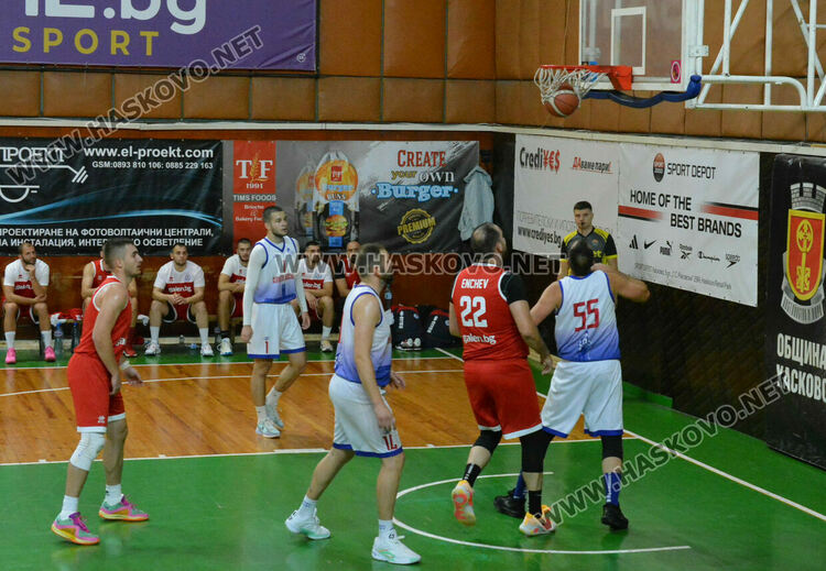 Баскетболният „Хасково“ с пети пореден успех