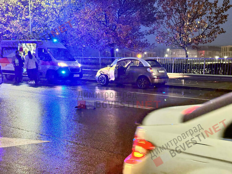 Катастрофа на жп надлеза в Димитровград