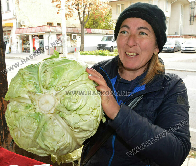 Производителката Гюлбеяз Юсеин от Звиница 