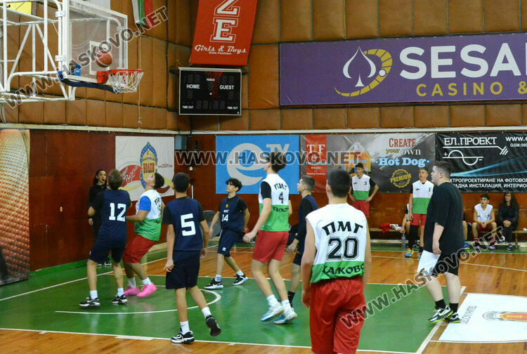 Станаха ясни победителите в общинските ученически игри по баскетбол в Хасково