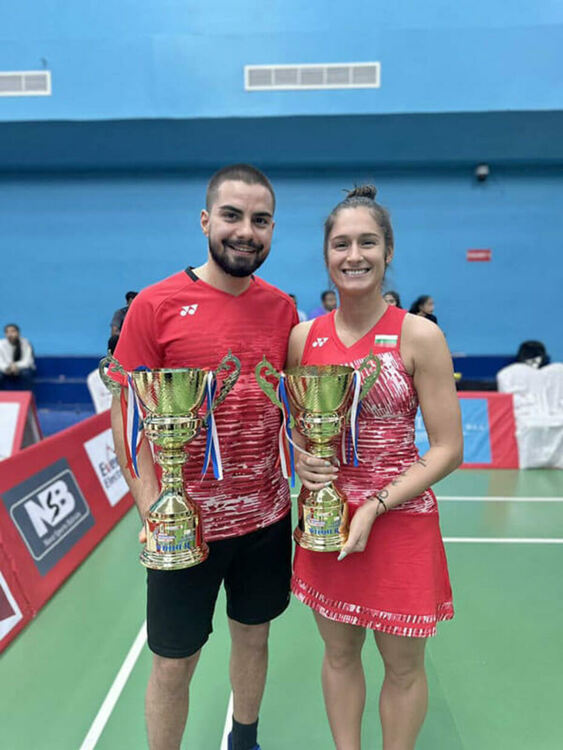 Габриела Стоева и Евгени Панев спечелиха титла в Бахрейн