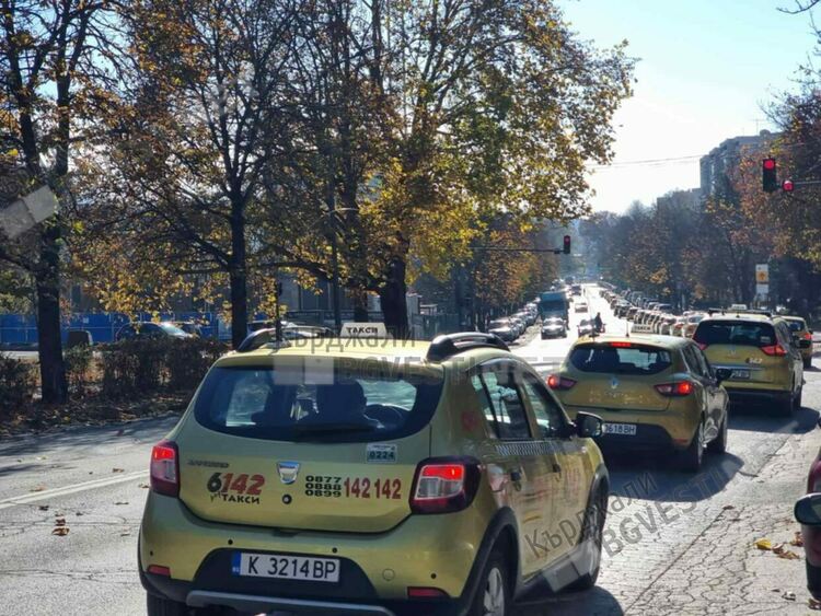Таксиметрови шофьори в Кърджали също излязоха на протест срещу драстичния скок на „Гражданската отговорност“