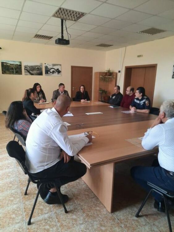 Проведе се редовно заседание на Общинския съвет за намаляване риска от бедствия на Община Радомир