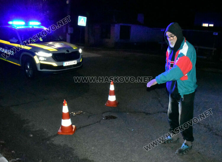 Водачът на колата