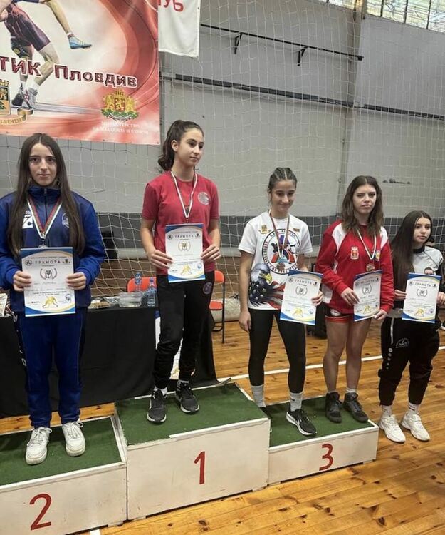 Станимира Велчева с приза за най-резултатна боркиня на турнир в Пловдив