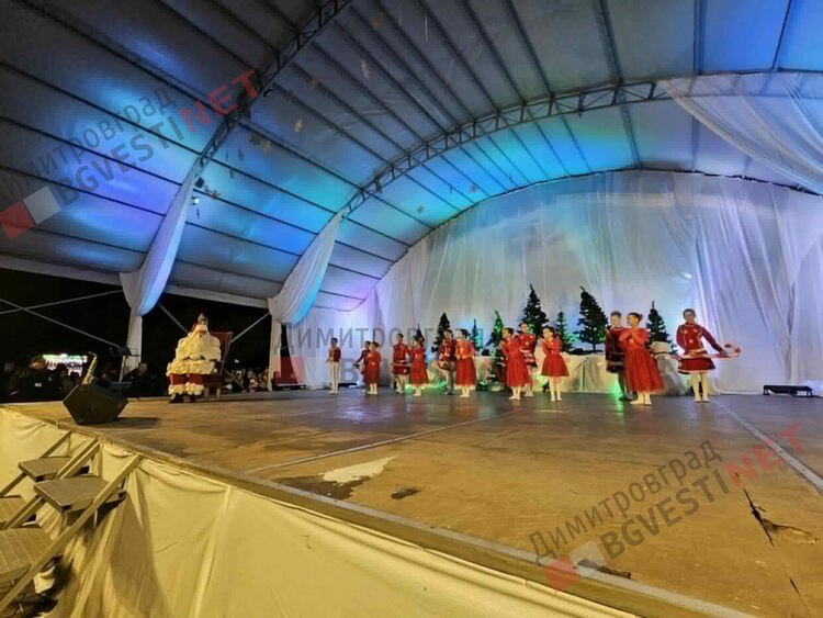 Грейнаха светлините на най-голямото живо Коледно дърво в Европа 