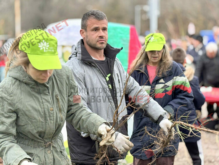 Гората.бг подариха хиляди дръвчета на димитровградчани