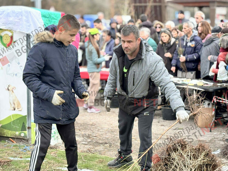 Гората.бг подариха хиляди дръвчета на димитровградчани